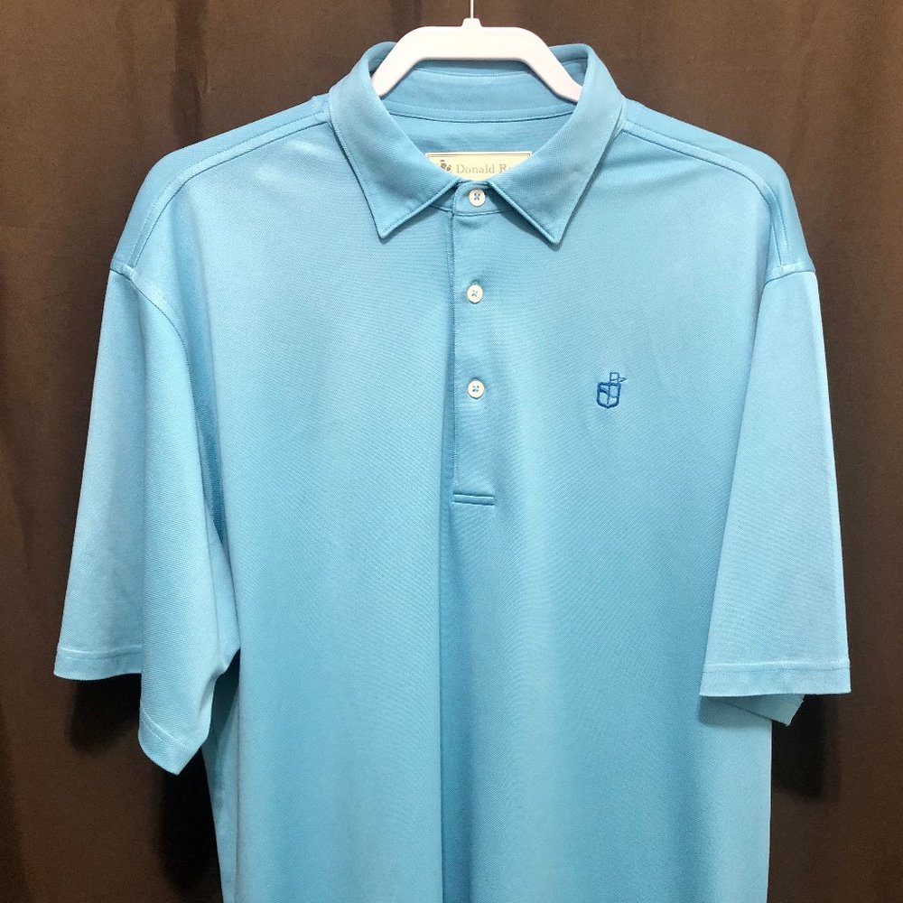Donald Ross Men's Golf Polo Shirt, Sz L,     PEM20
